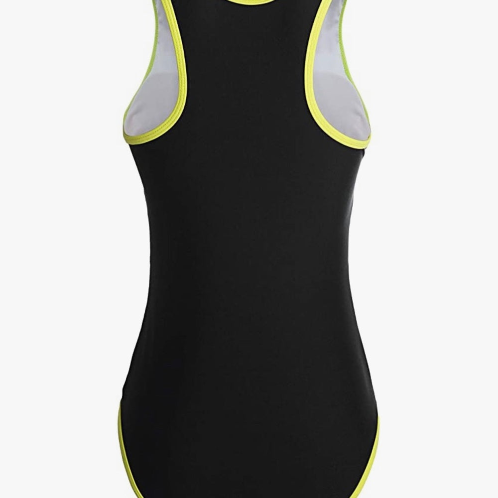 RELIBEAUTY Women Racerback One Piece Swimsuit Athletic Racing 6