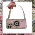 PINK IPHONE 15PRO CAMERA PHONE CASE