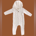 WHITE CARTER’S BABY SWEATER