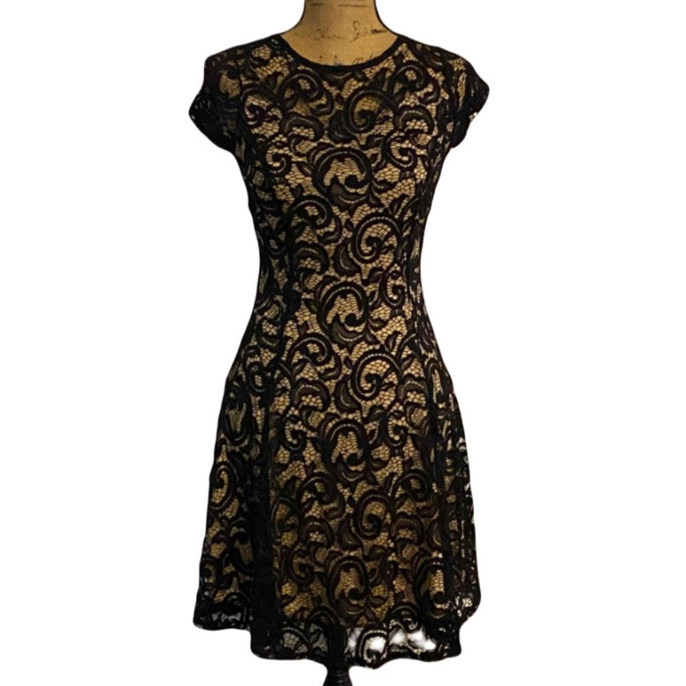 MARU BLACK LACE DRESS